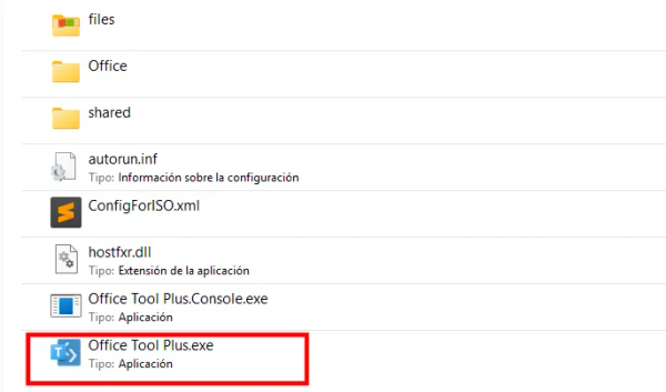 Contenido ISO Microsoft Office